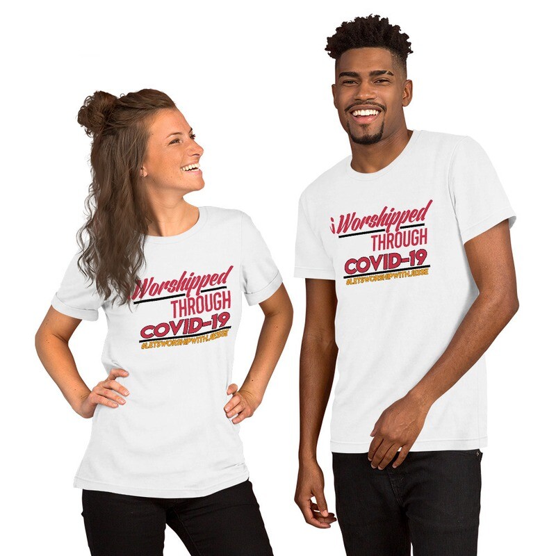 Short-Sleeve Unisex T-Shirt, Color: White, Size: XS