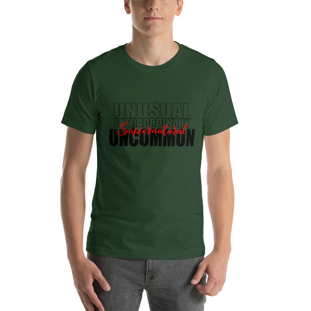 Uncommon Short-Sleeve Unisex T-Shirt, Color: Forest, Size: 2XL