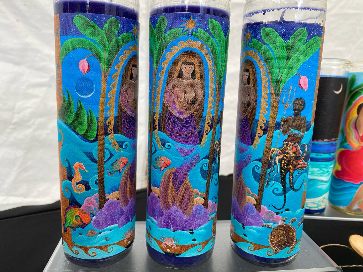 3 Prayer Candles, All the Same