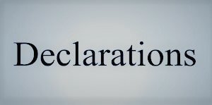 Carlton Plaza Declarations
