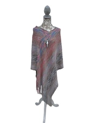 Nauti Poncho Gray (multi)