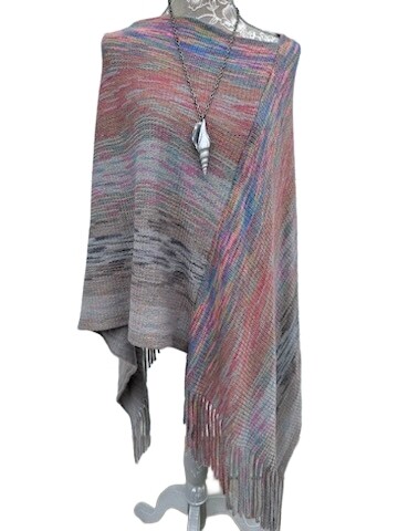 Nauti Poncho Gray (multi)