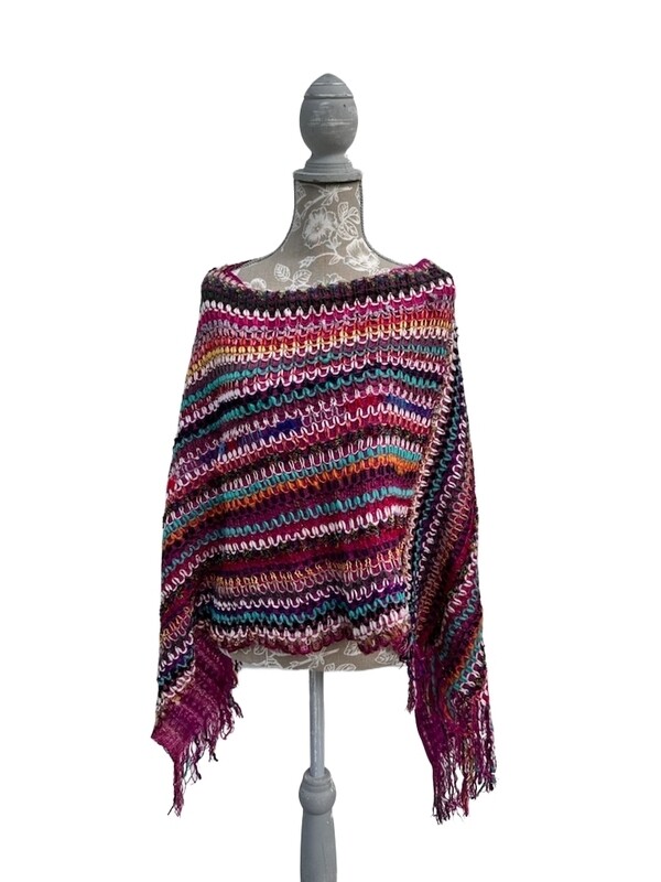 Nauti Multi Boho Poncho