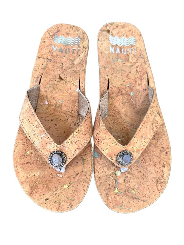Nauti Cork Sandals