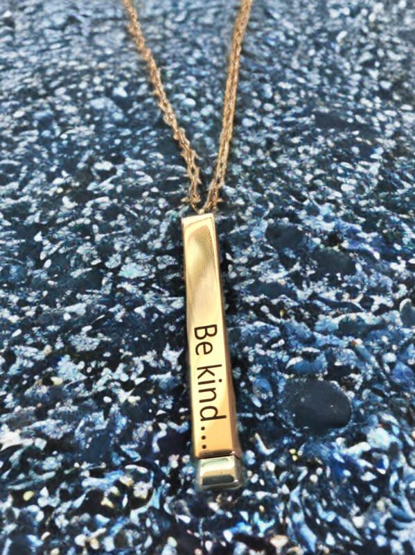 Be Kind...of NAUTI necklace