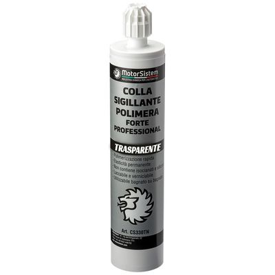 CS300TT COLLA SIGILLANTE TRASPARENTE POLIMERA FORTE PROFESSIONAL