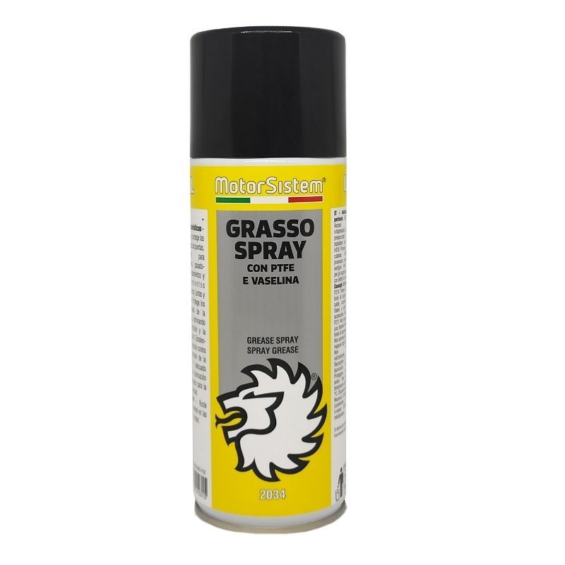 2034 GRASSO SPRAY con PTFE e vaselina