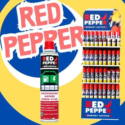 MULTIFUNZIONE IBRIDO BFUEL BENZINA RED PEPPER