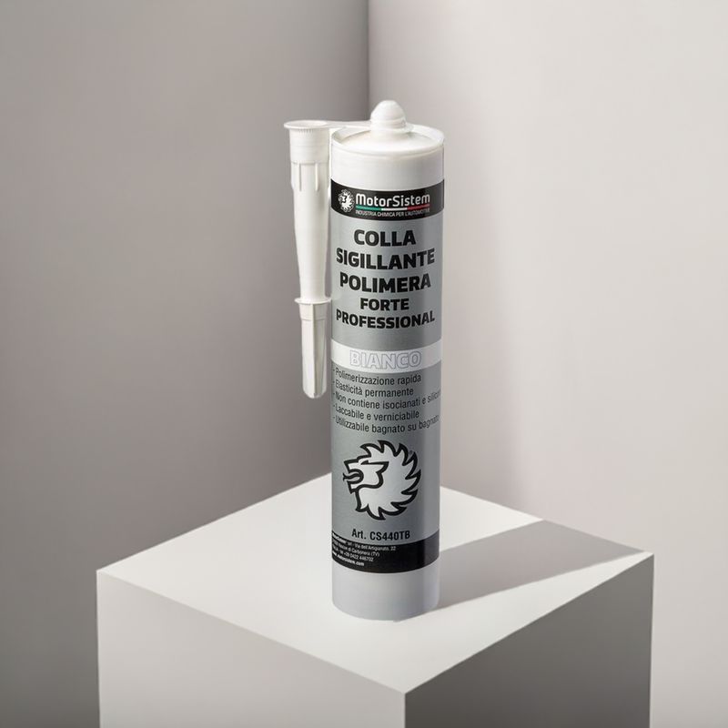 CS440TB COLLA SIGILLANTE BIANCO POLIMERA FORTE PROFESSIONAL