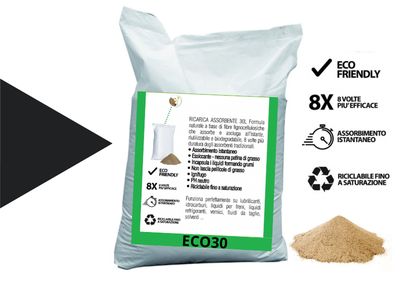 ECO30 ECO- ASSORBENTE VEGETALE 30 lt