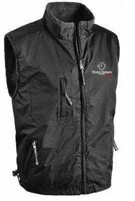 GILET NERO MOTORSISTEM GILET NERO MOTORSISTEM