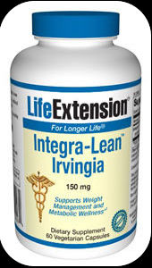 Integra-Lean Irvingia 150mg - 60 caps - by Life Extension