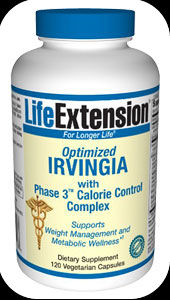 Optimized Irvingia 120 caps by Life Extension