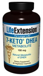LifeExtension 7-Keto® DHEA Metabolite 100 mg, 60 Vcaps