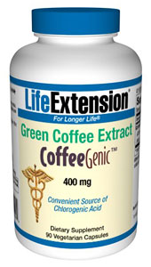 Life Extension CoffeeGenic 400 mg Green Coffee Extract