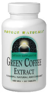 Green Coffee Extract by Source Naturals - 60 Tablets 500mg
