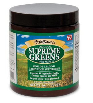 Supreme Greens with MSM 8oz. Powder