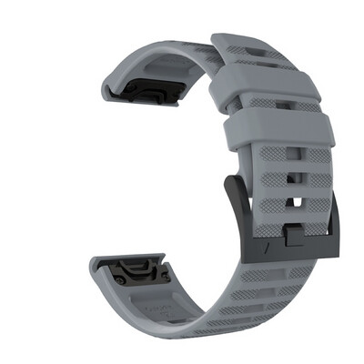 Silicone strap for Garmin fenix 5x 6x 26mm 
باند سيليكون لساعة جارمن