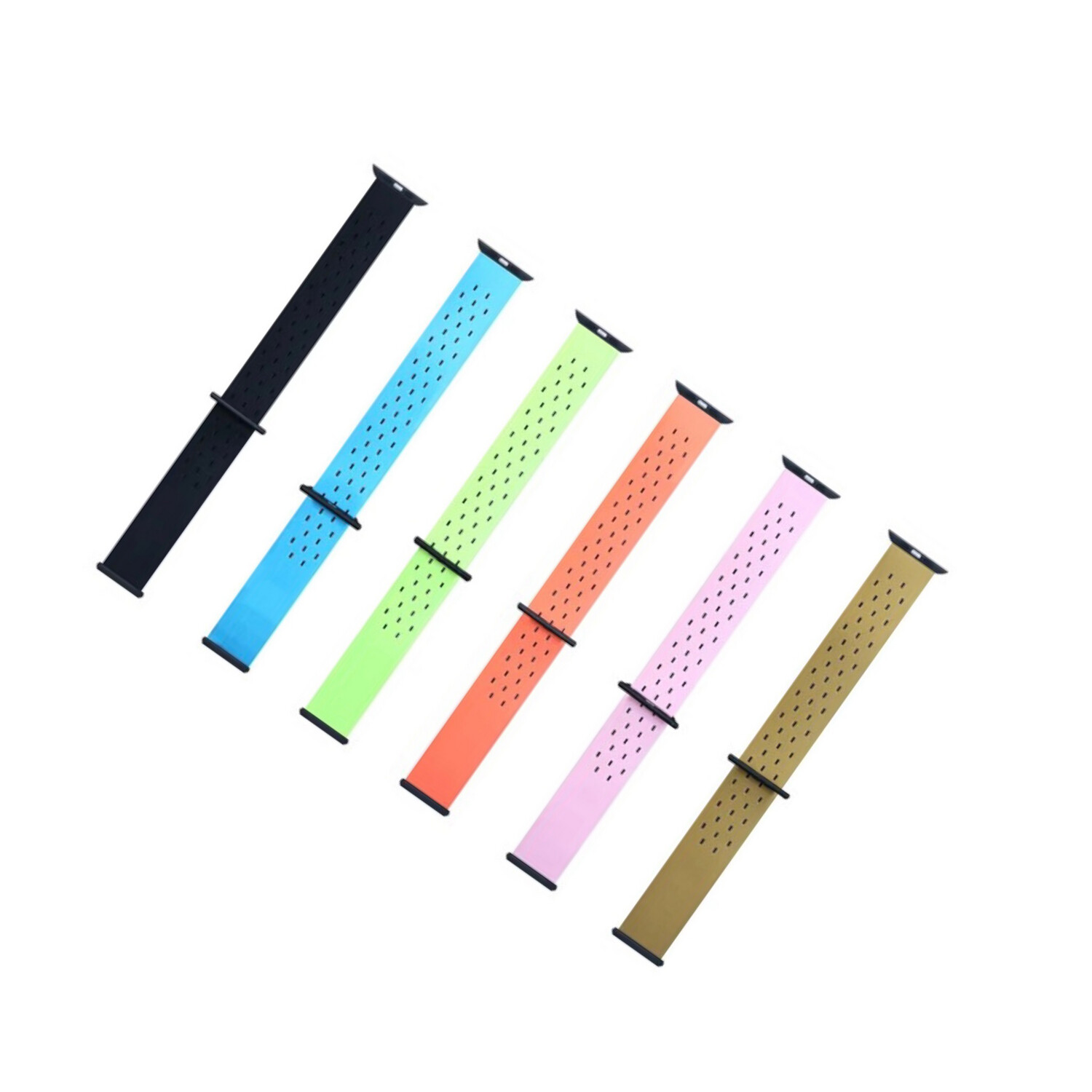 light nylon strap for apple watch باند نايلون وزن خفيف لساعة ابل