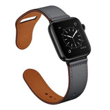 leather strap for apple باند جلد لساعة أبل