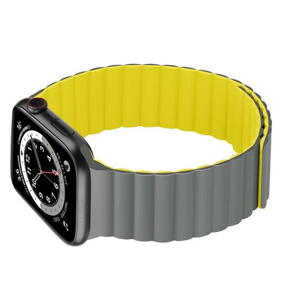 two color magnetic silicone strap باند سيليكون مغناطيس لونين