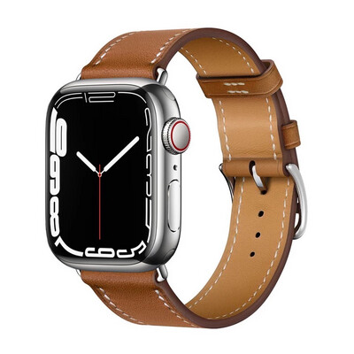 leather strap for apple باند جلد هاي كواليتي لساعة أبل