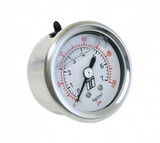 Turbosmart Fuel Pressure Reg Gauge 0-100psi Liquid Fill