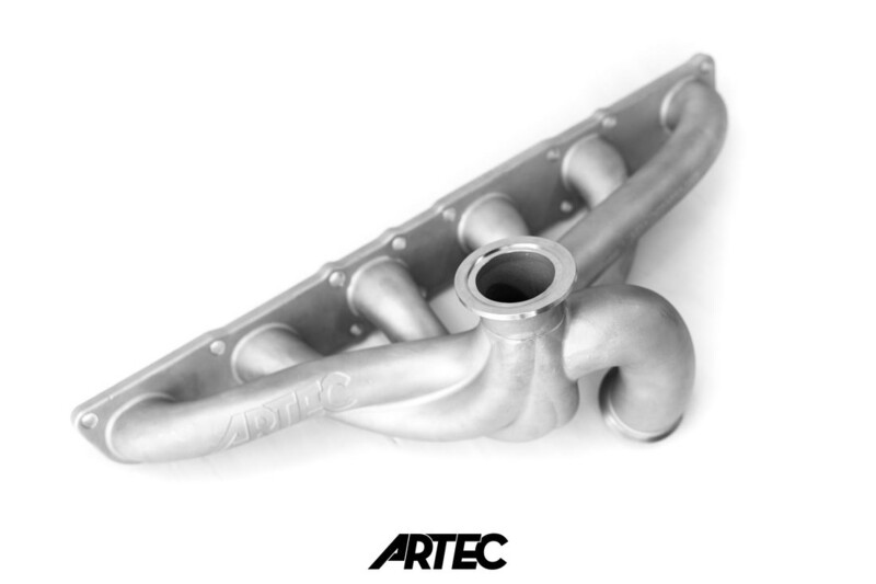 ARTEC V-BAND REVERSE ROTATION EXHAUST MANIFOLD NISSAN RB