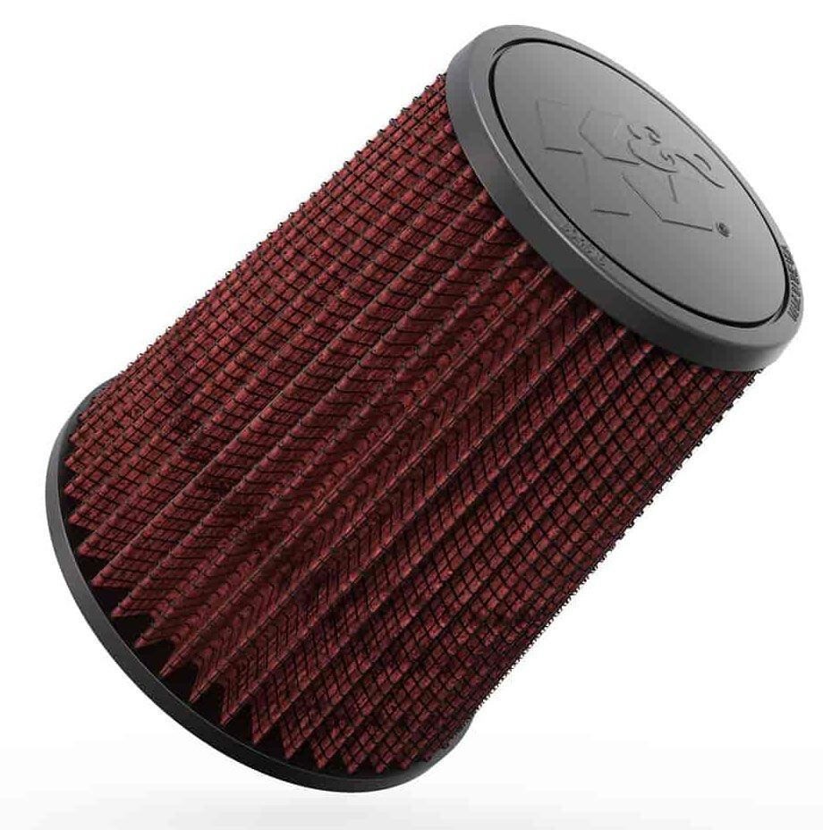 K&amp;N Universal Clamp On Filter Fits 4 in (102 mm