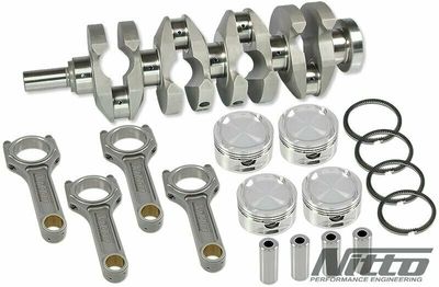 Nitto Stroker Kits - Bore 87mm/+0.040&quot;&quot; I-Beam (SR20 2.2L)