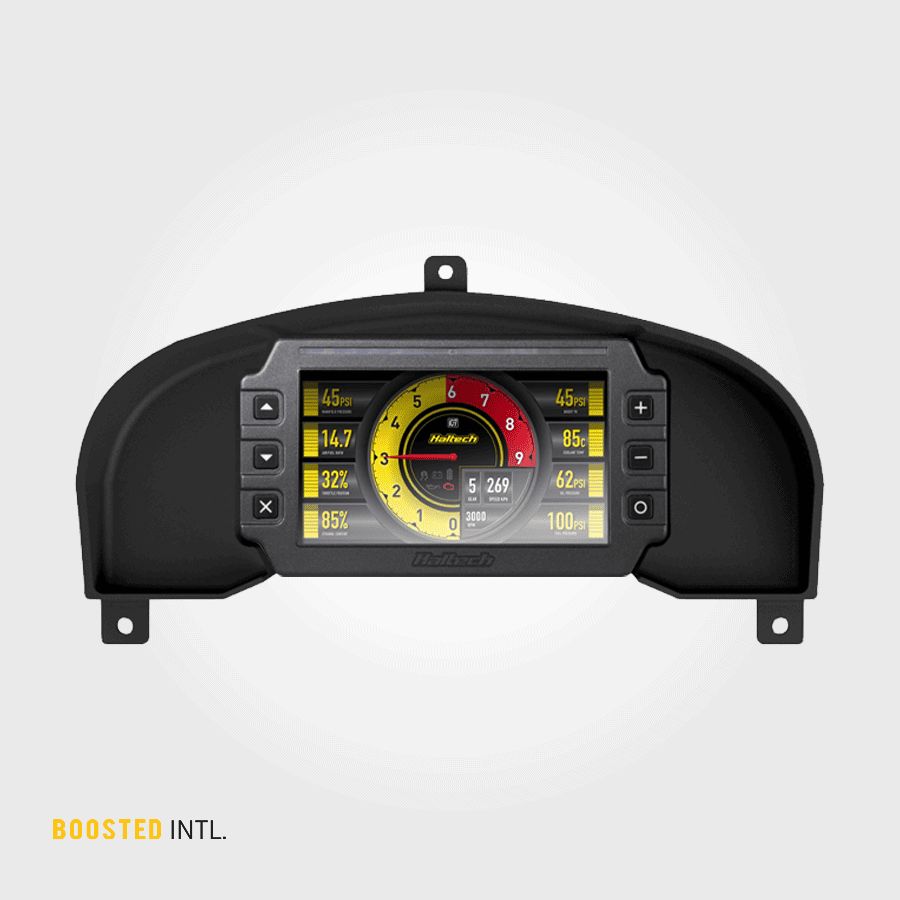 Haltech iC-7 Dash and Nissan Silvia S15 Mount Kit HT-067010