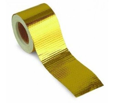 RaceWorks 2&quot; x 30ft. Self Adhesive Heat Shield Tape Gold