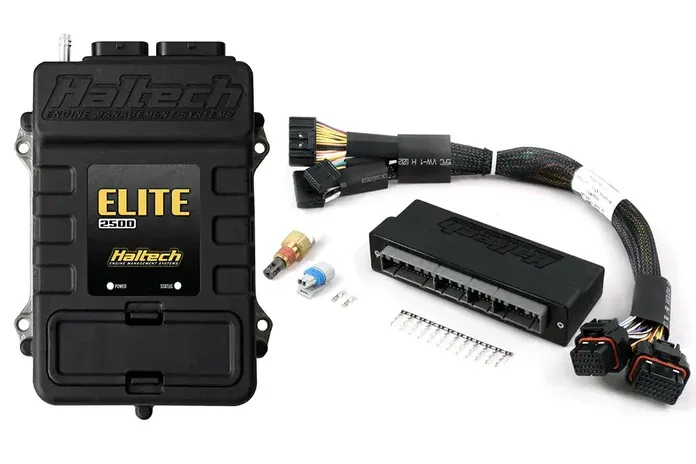 Haltech Elite 2500 + Mitsubishi EVO 9 &amp; EVO 8 MR Plug &#39;n&#39; Play Harness Kit