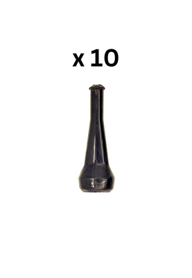 10 x Straight Rubber Boot