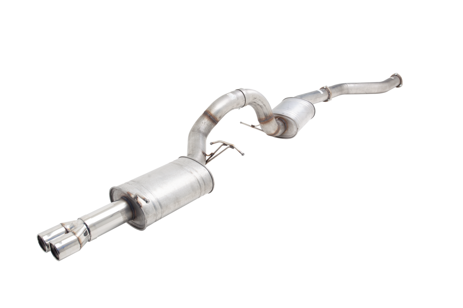 XForce 409 Stainless Steel 4" Cat-Back Exhaust System - Fits XForce Cat Only (FG/FGX Falcon XR6 Turbo Sedan/FPV F6 Sedan 08-16)