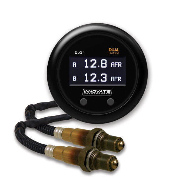 Innovate Motorsports DLG-1 Dual Lambda O2 AFR Gauge Kit