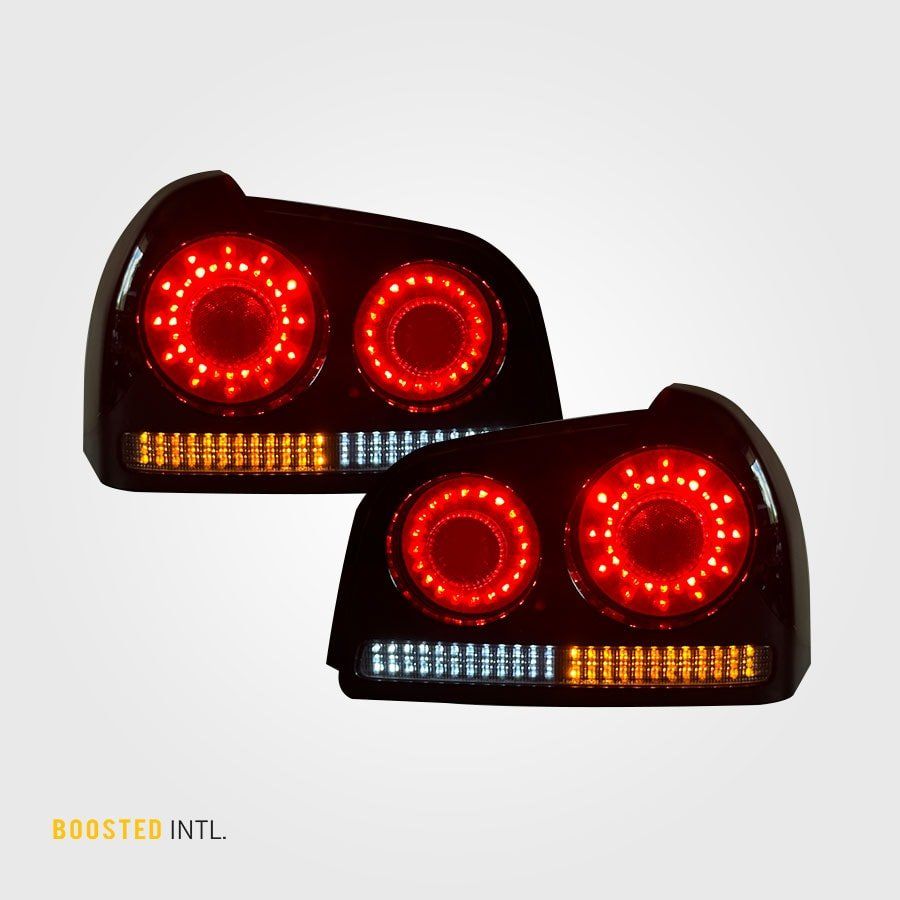 Boosted International R34 SKYLINE Sedan – LED Tail Lights (NISMO Style) Boosted International R34 SKYLINE Sedan – LED Tail Lights (NISMO Style)