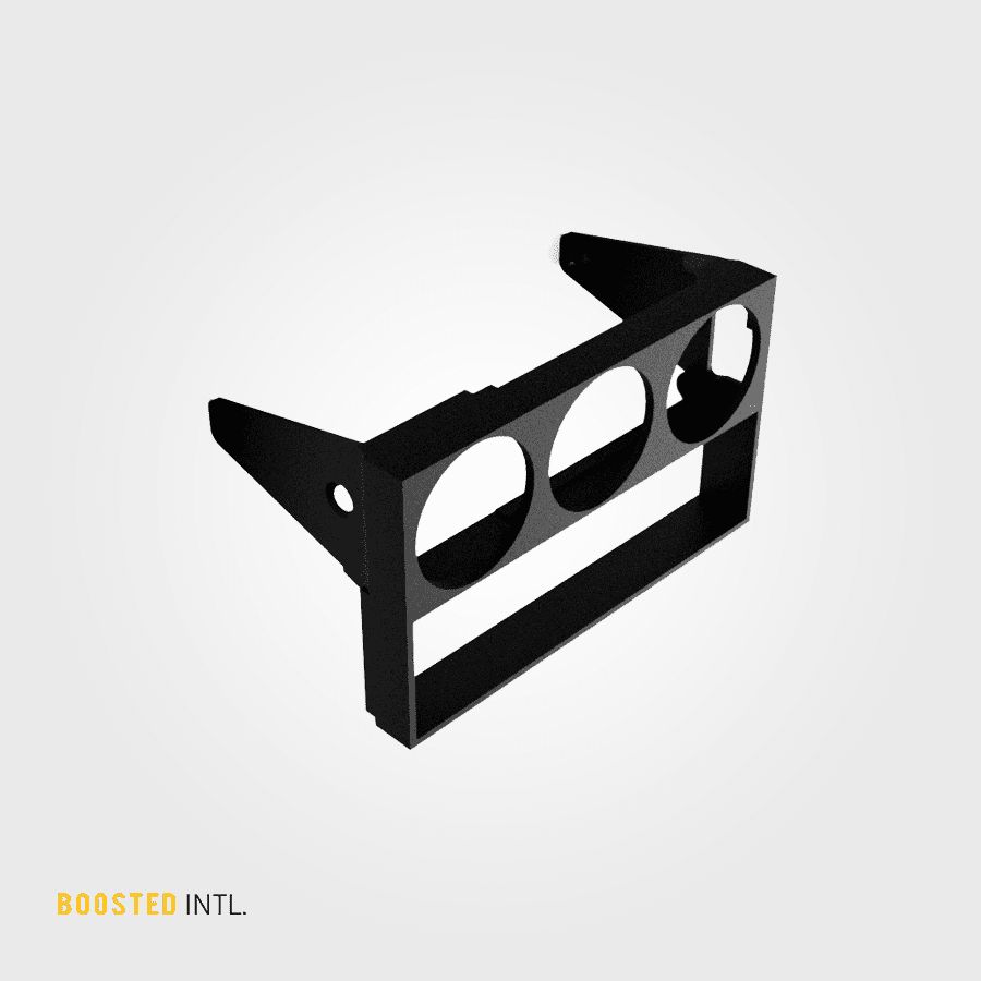 Boosted International S13 180SX/240SX Single-Din Gauge Holder Boosted International S13 180SX/240SX Single-Din Gauge Holder