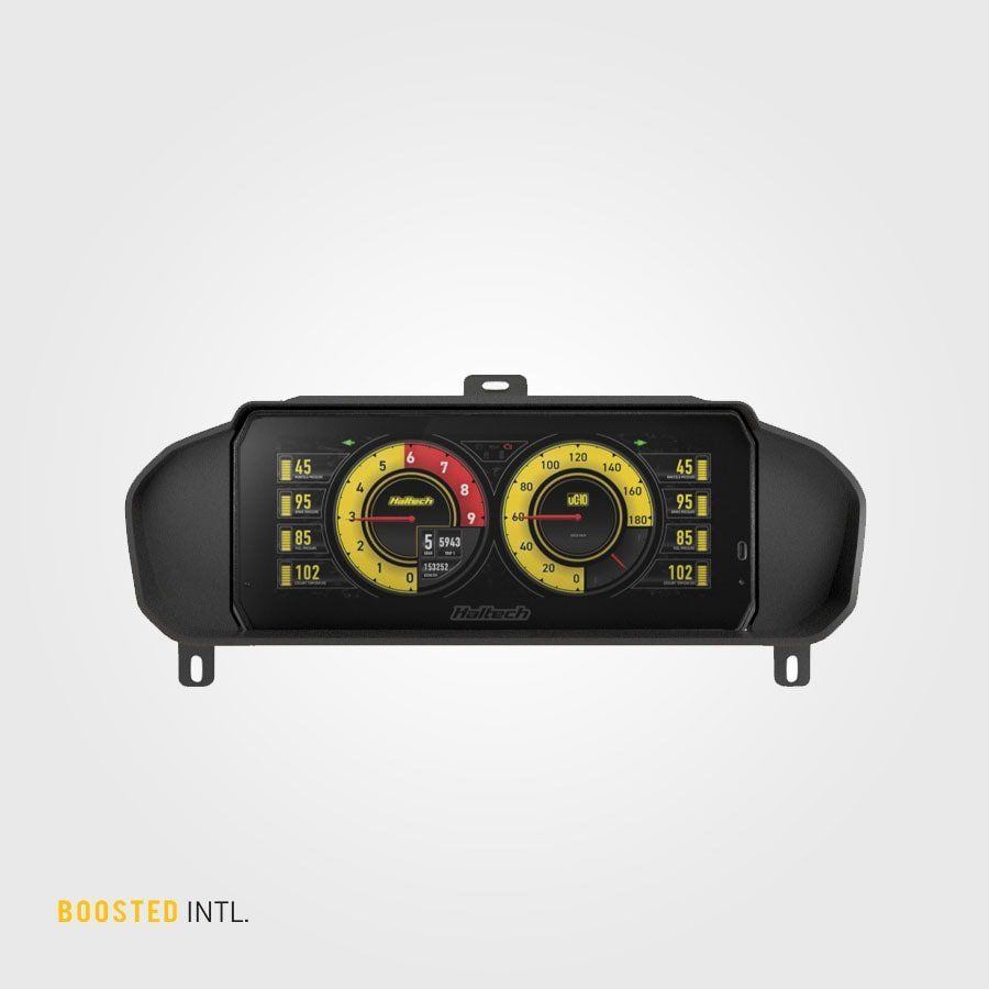 Haltech uC-10 Dash and Nissan Silvia S14 Mount Kit