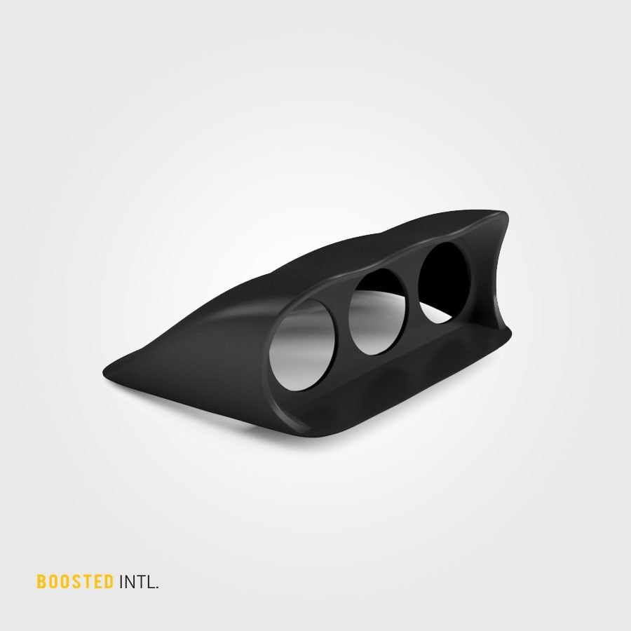 Boosted International Dashboard Triple Gauge Pod – 2002-2007 Subaru Impreza WRX/STI GDA/GDB Boosted International Dashboard Triple Gauge Pod – 2002-2007 Subaru Impreza WRX/STI GDA/GDB
