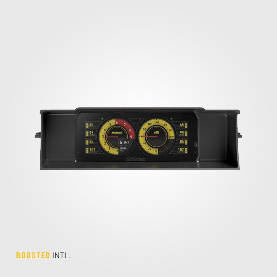 Boosted International Haltech uC-10 Dash and Holden VL Commodore Mount Kit Boosted International Haltech uC-10 Dash and Holden VL Commodore Mount Kit