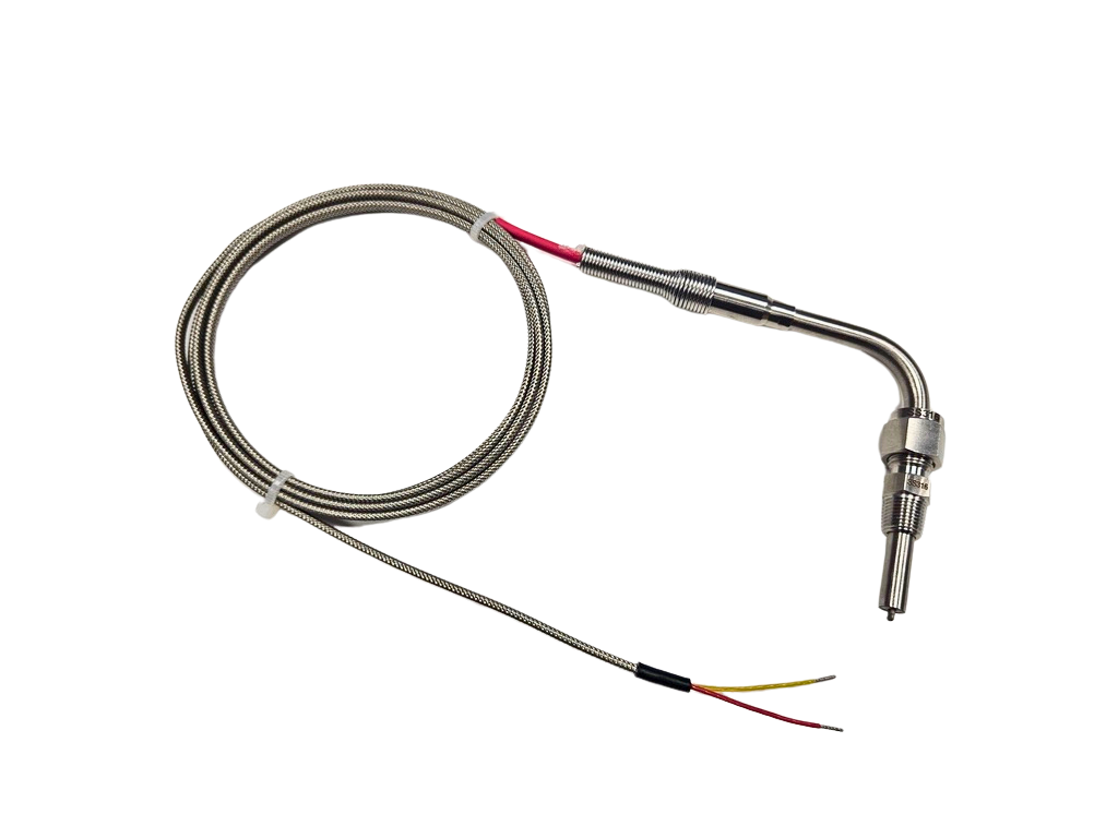 Online Motorsports 1/4″ EGT Probe silver cable.