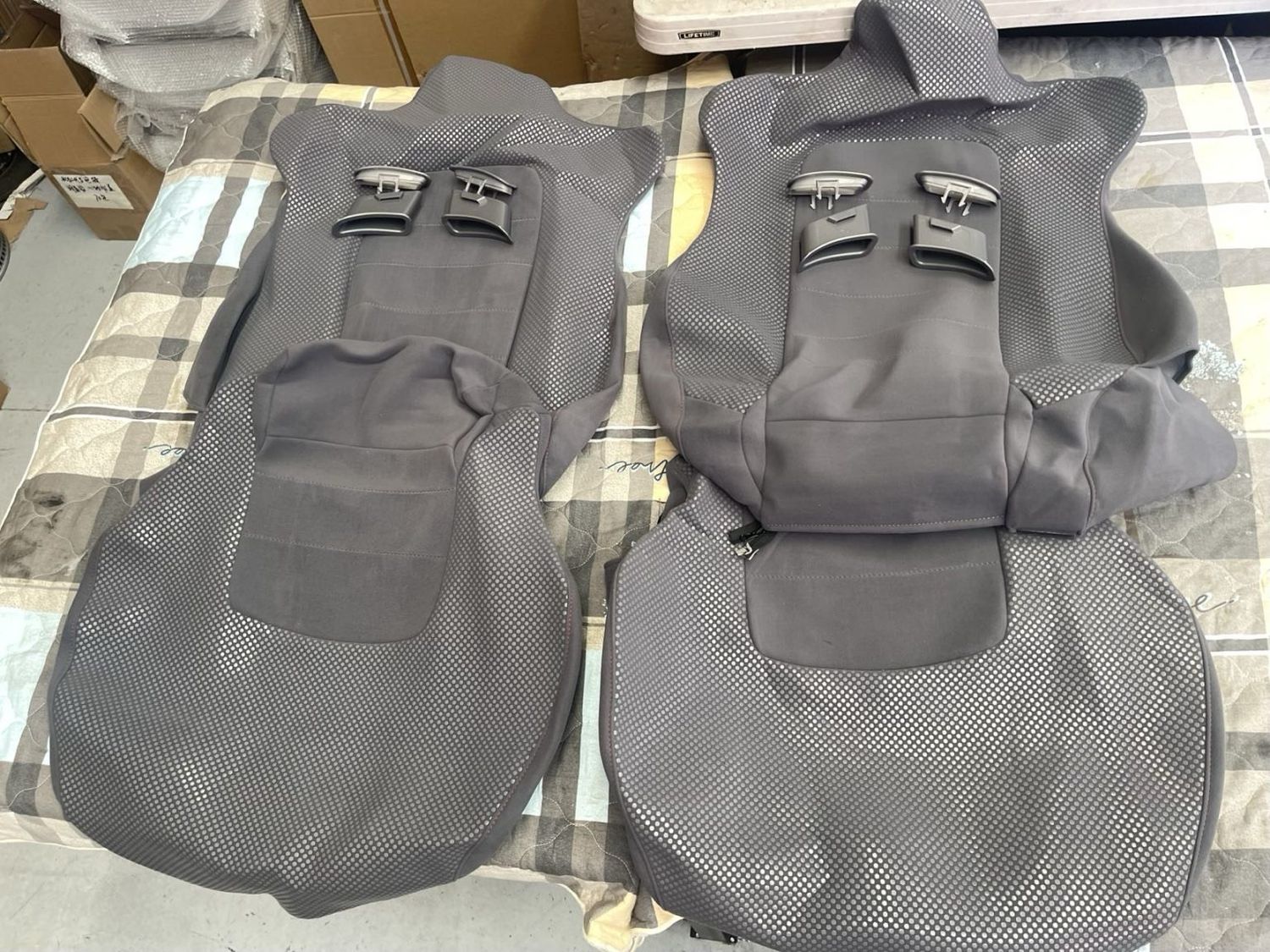 Crank Motorsports R34 GTR Vspec OEM Front seat Replacement skin