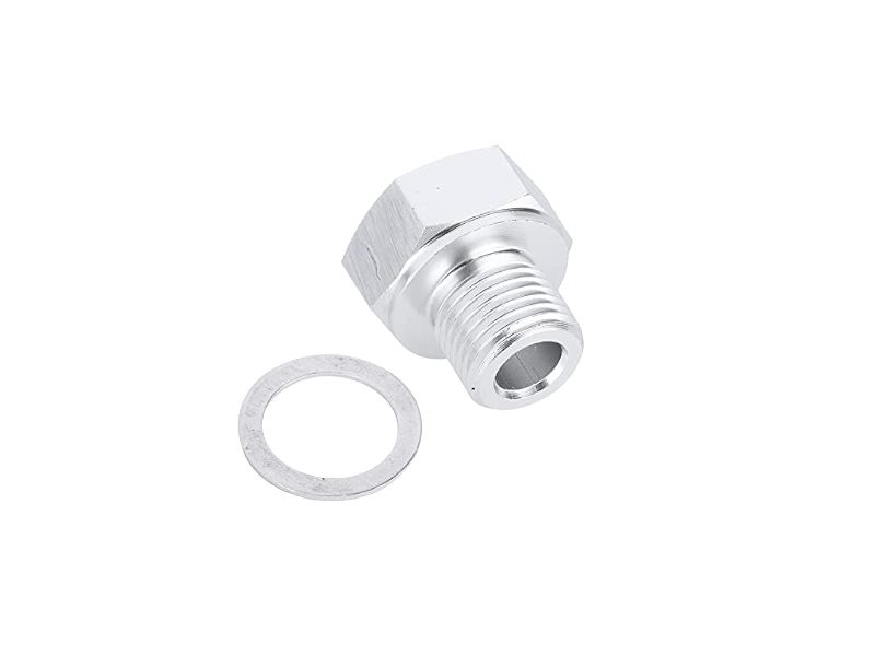 M12X1.5 TO 1/8NPT GM LSX LS1 SENSOR MOUNT