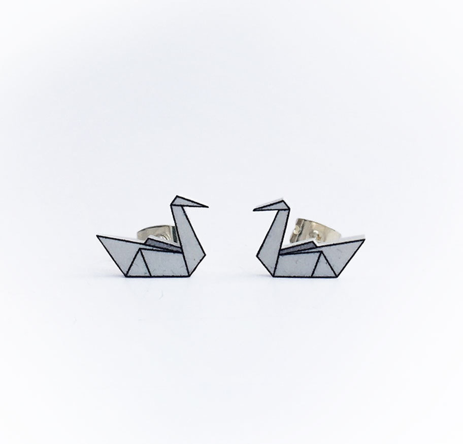 Origami Fly Coll. / Swan / Grey (UDGÅR!) ori_fly_swa_grey