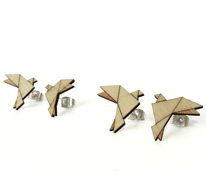 Origami Wood / Dove / big (UDGÅR!) ori_wo_do_bg