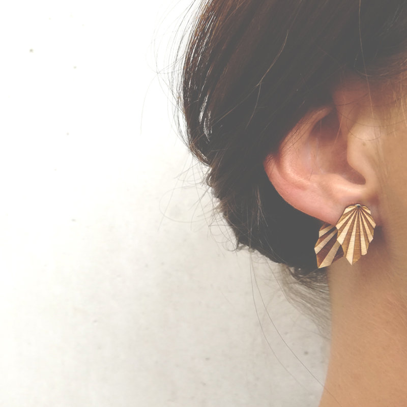 Origami Doppio / Leather / Beech / Nature