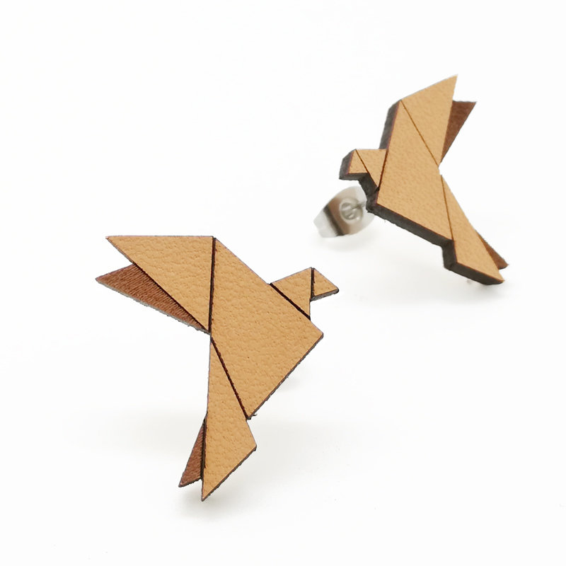 Origami / Leather / Dove / Nature / Big OrLeDoNaBi