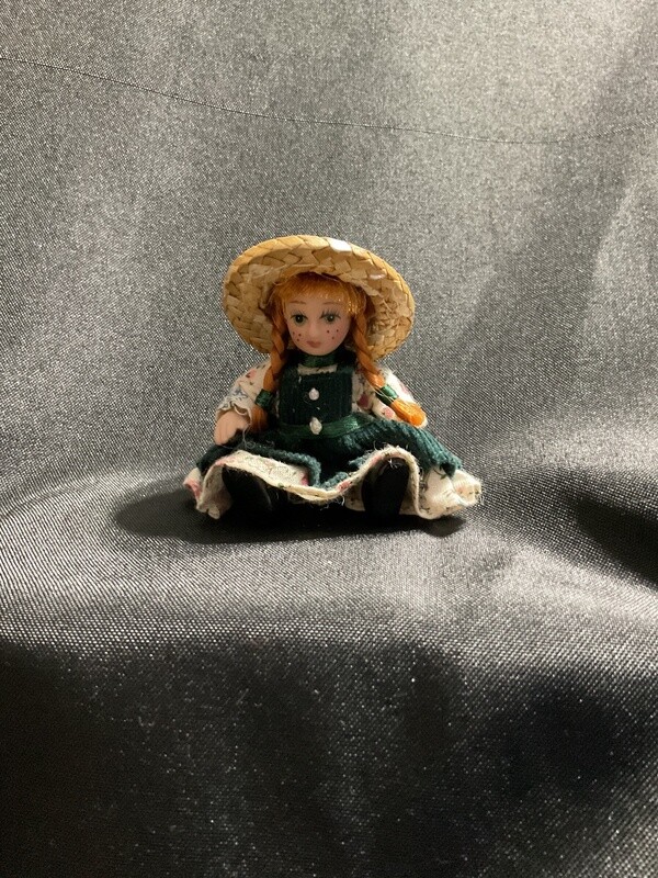 Anne of Green Gables Hanging Porcelain Doll Ornament