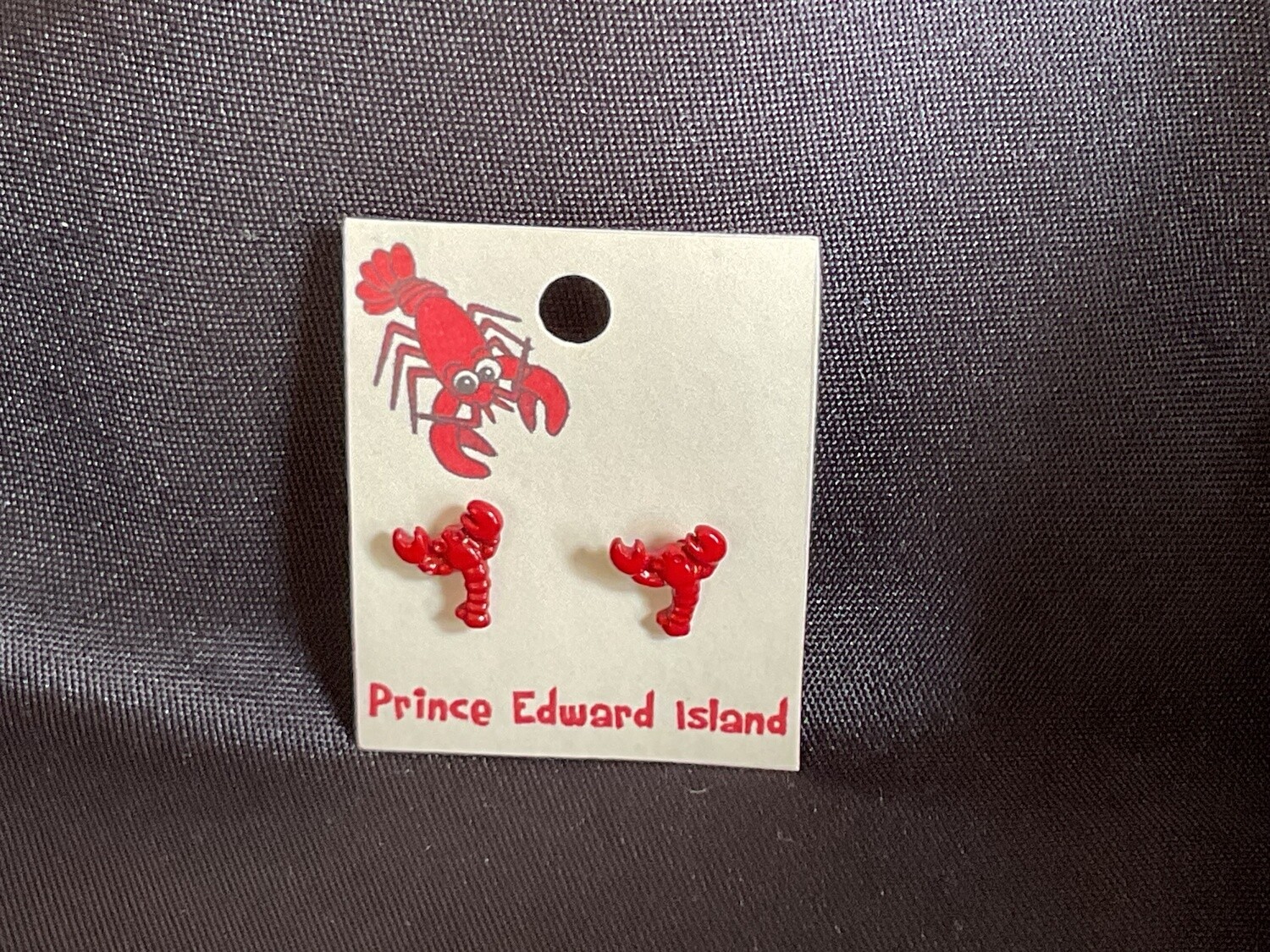 Earrings, Design: Lobster